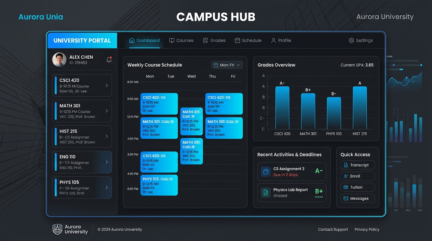 AASTU Campus Portal